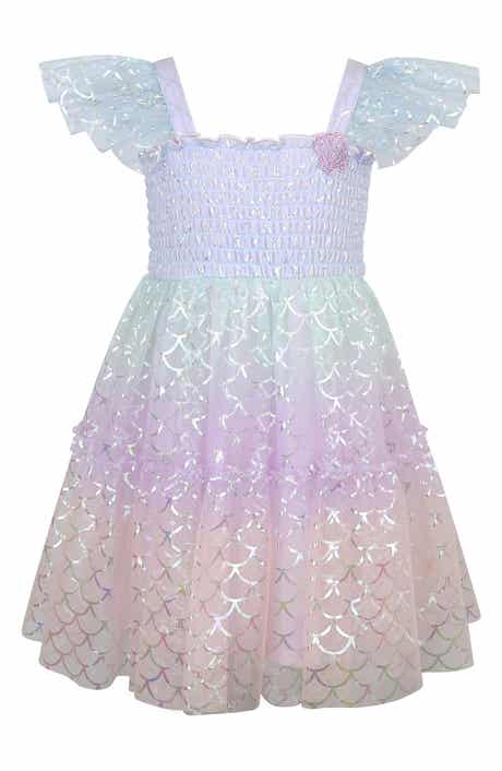 Zunie Kids' Mermaid Mesh Dress