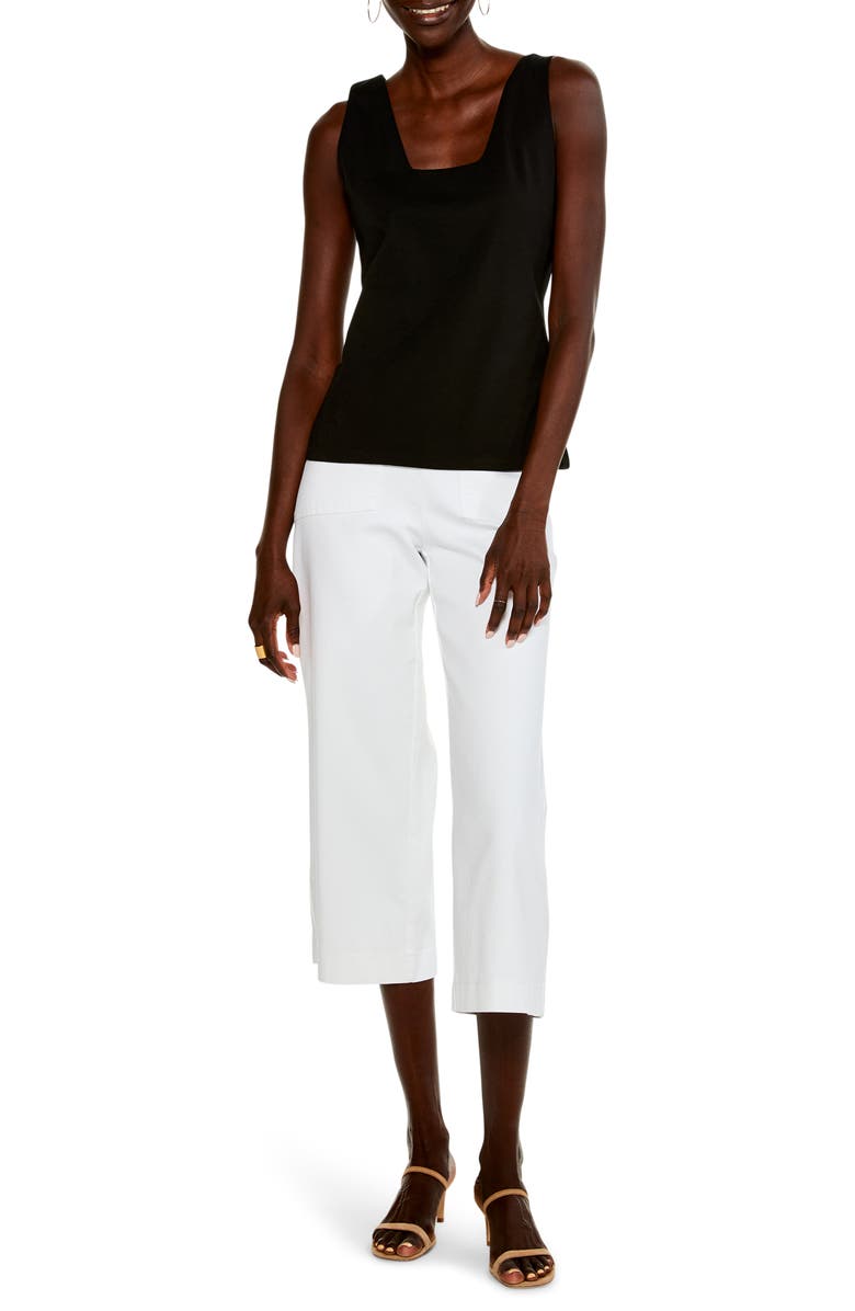 NIC+ZOE Perfect Square Neck Tank Top, Alternate, color,