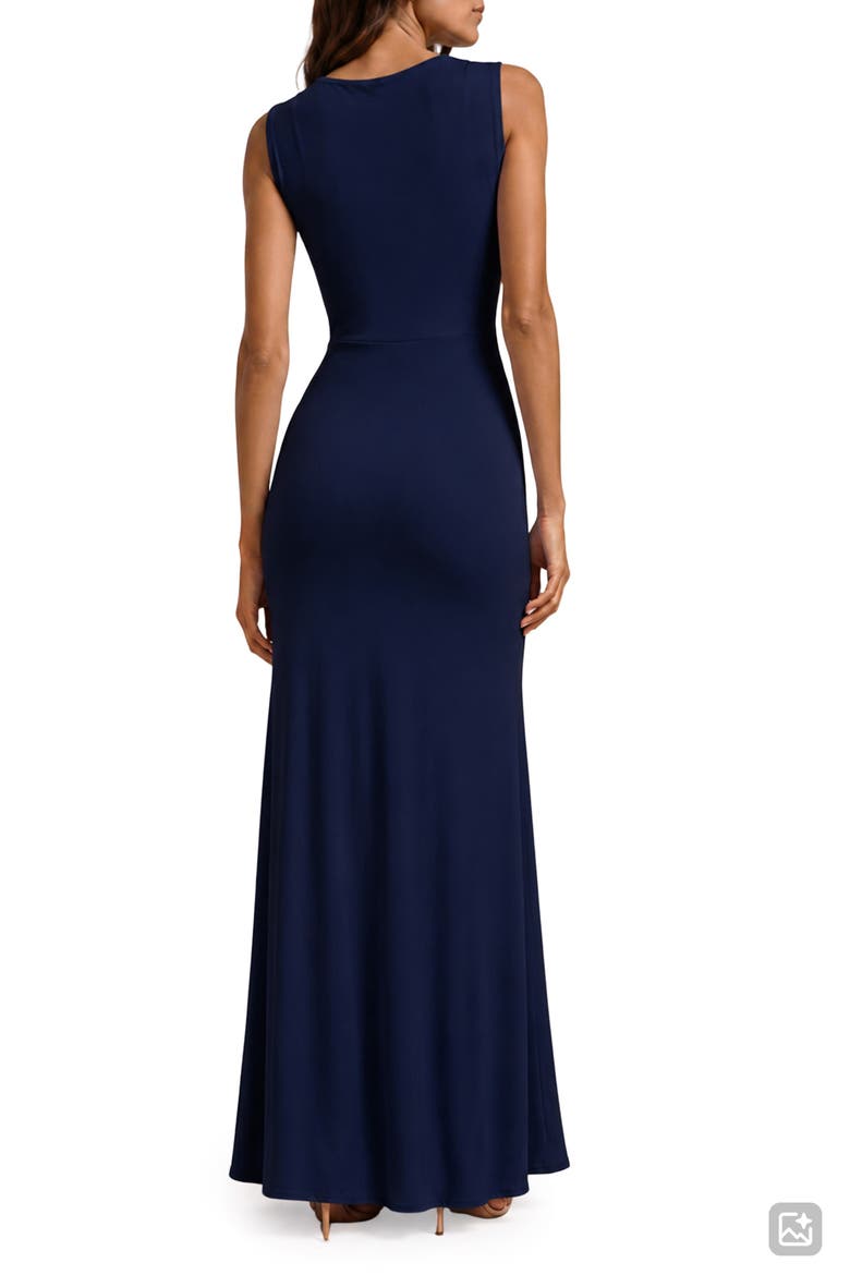 Love by Design Josetta Sleeveless Maxi Dress, Alternate, color, NAVY BLAZER