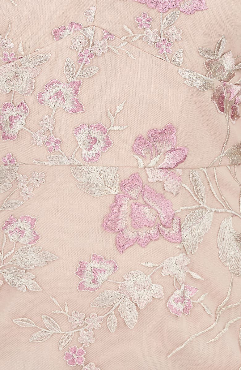 JS Collections Blake Floral Cocktail Sheath Dress, Alternate, color, 