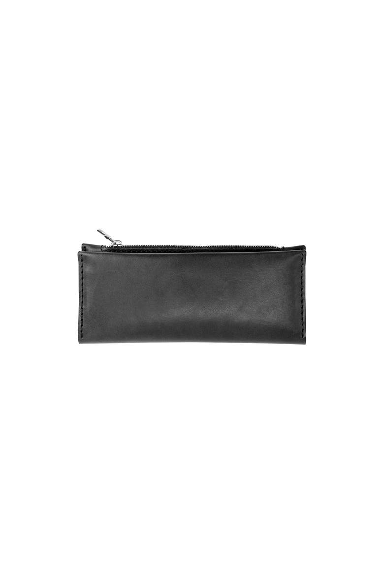 Ezra Arthur Long Zipper Wallet, Alternate, color, Black