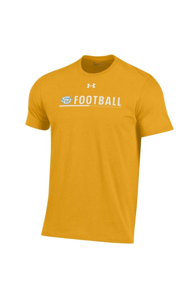 Under Armour Men's Under Armour Gold Southern University Jaguars 2022 Sideline Football Performance Cotton T-Shirt, Alternate, color, Gold