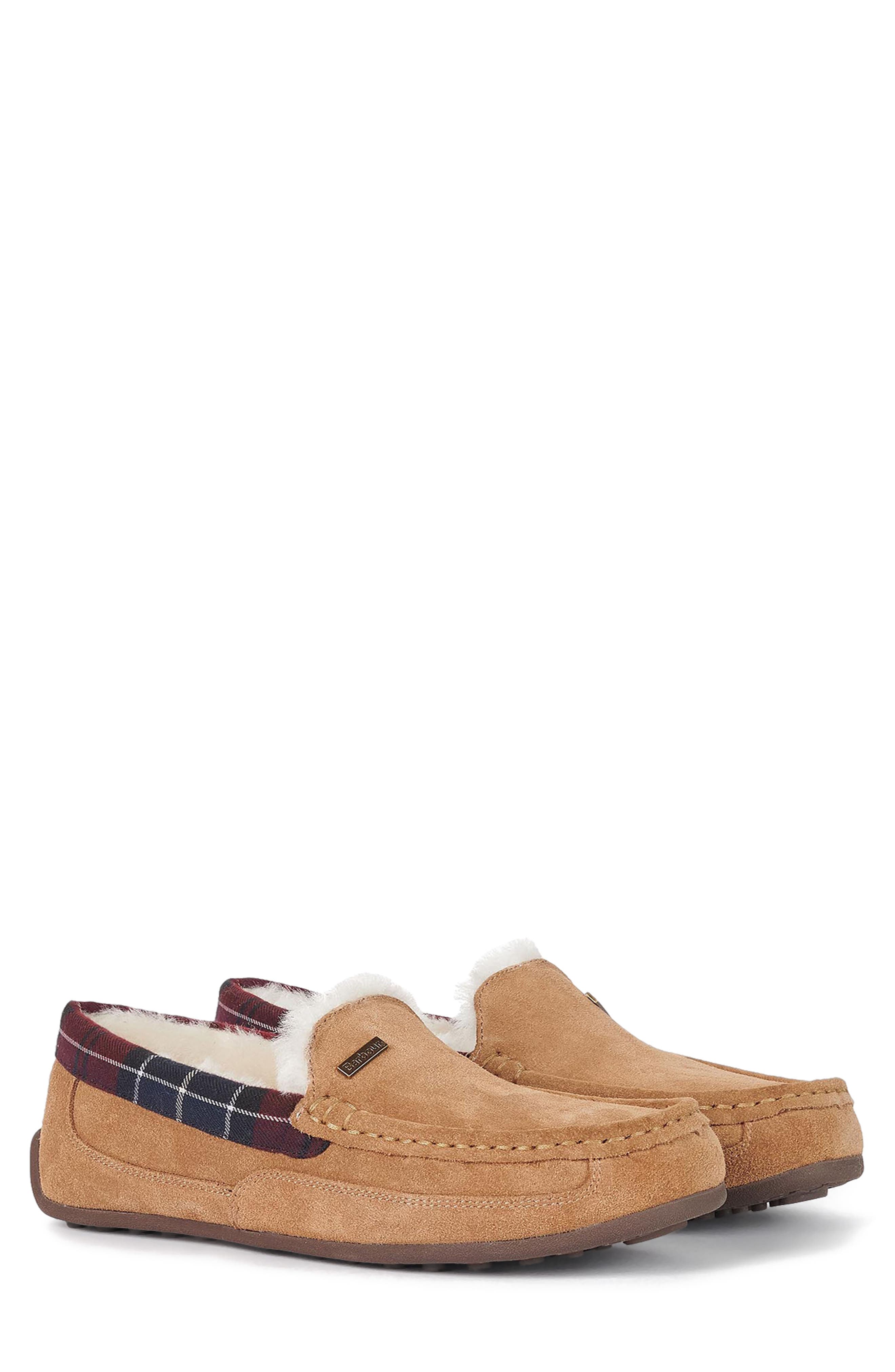 Barbour Martin Faux Shearling Slipper