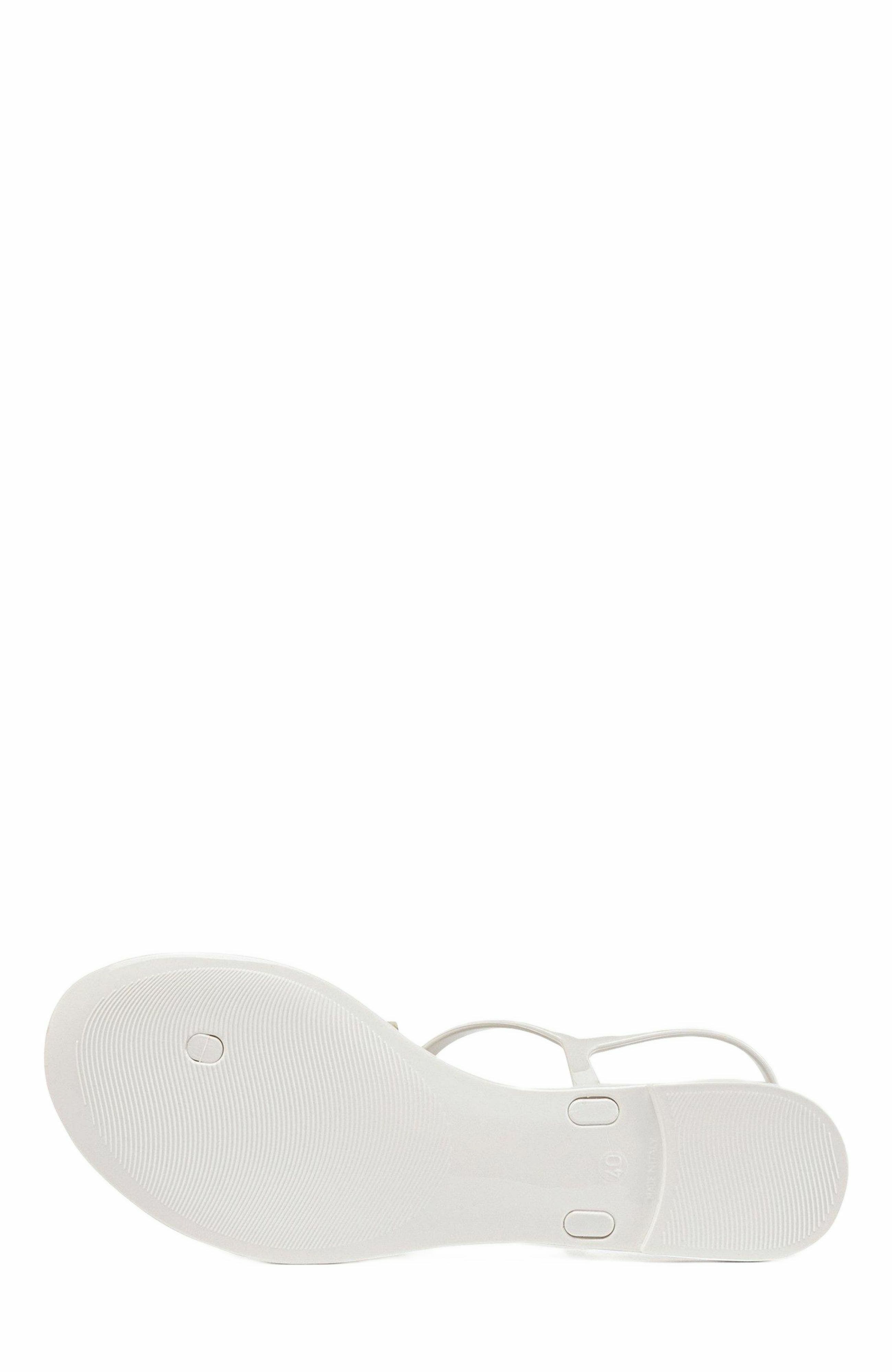 MCM Monogram Jelly Sandals, Alternate, color, 