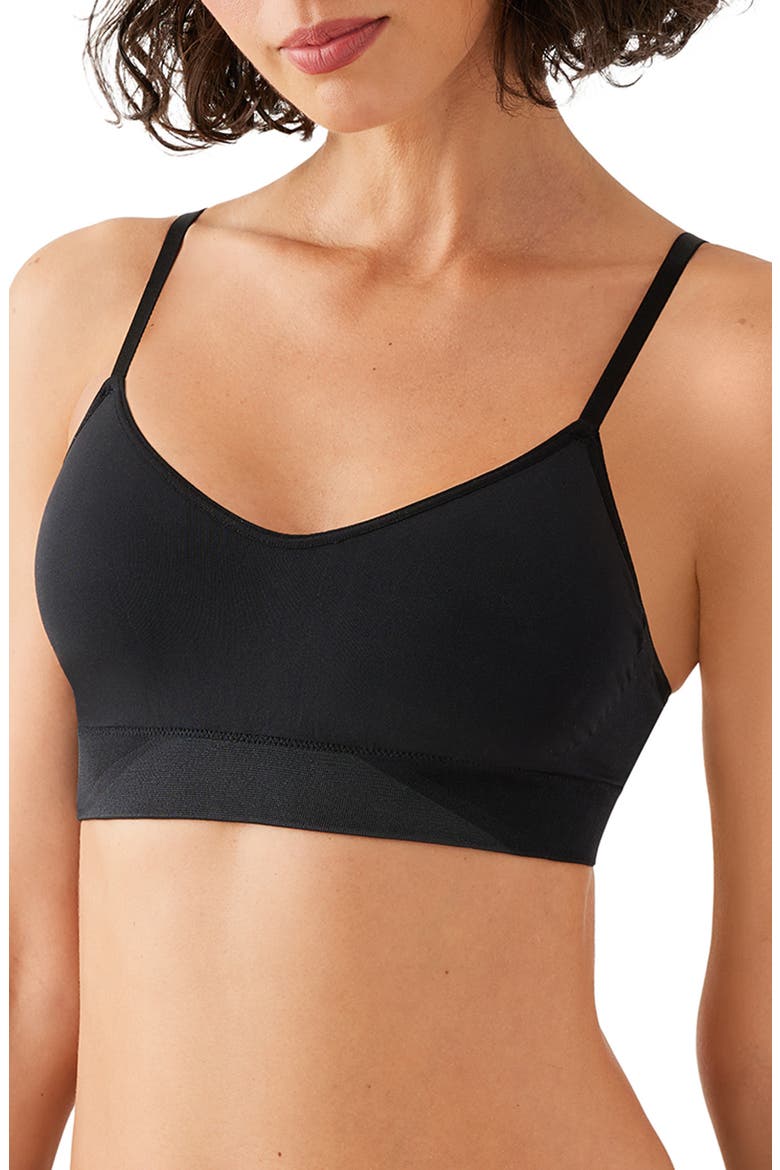B-Smooth® Bralette, Main, color, BLACK