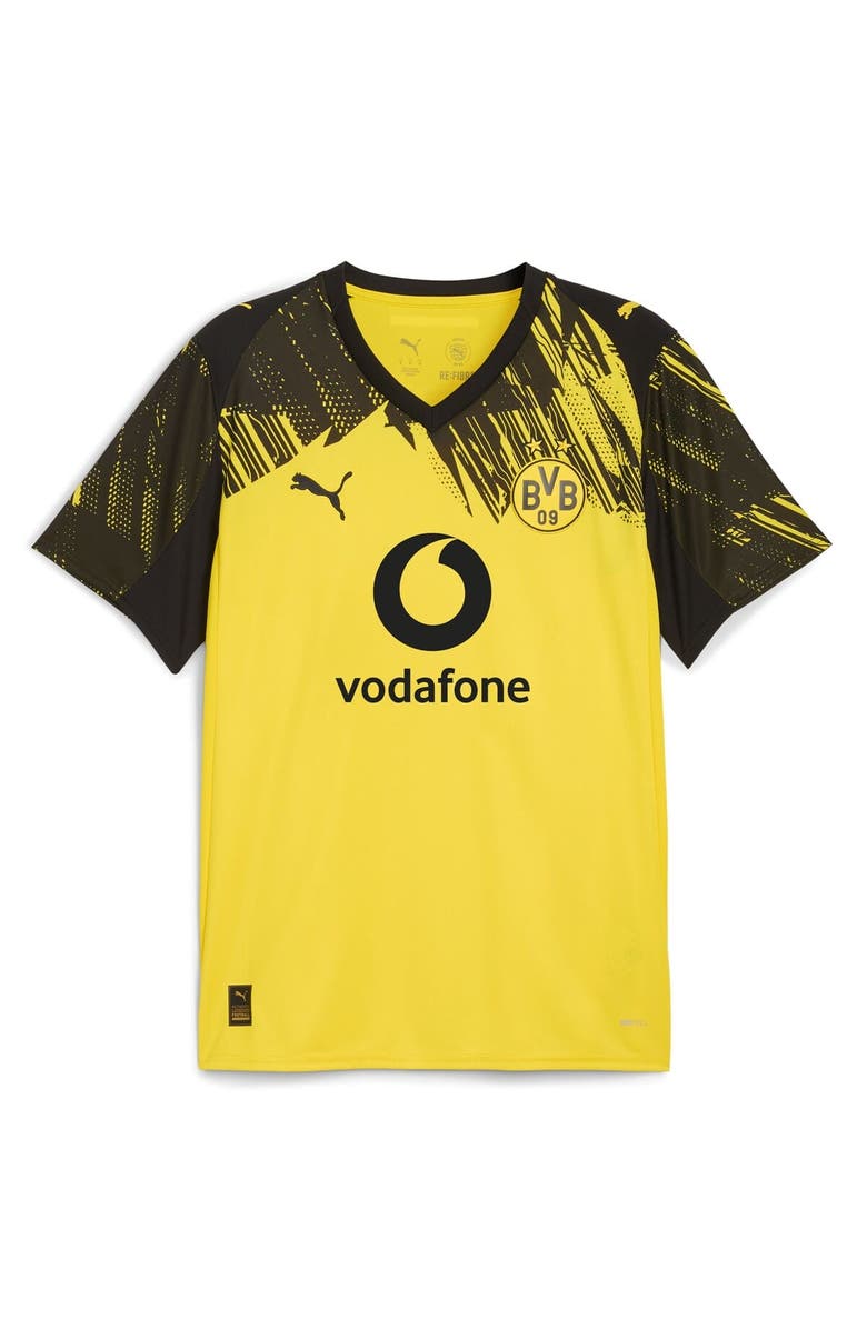 PUMA Men's Puma Yellow Borussia Dortmund 2025/26 Replica Jersey, Alternate, color, Yellow