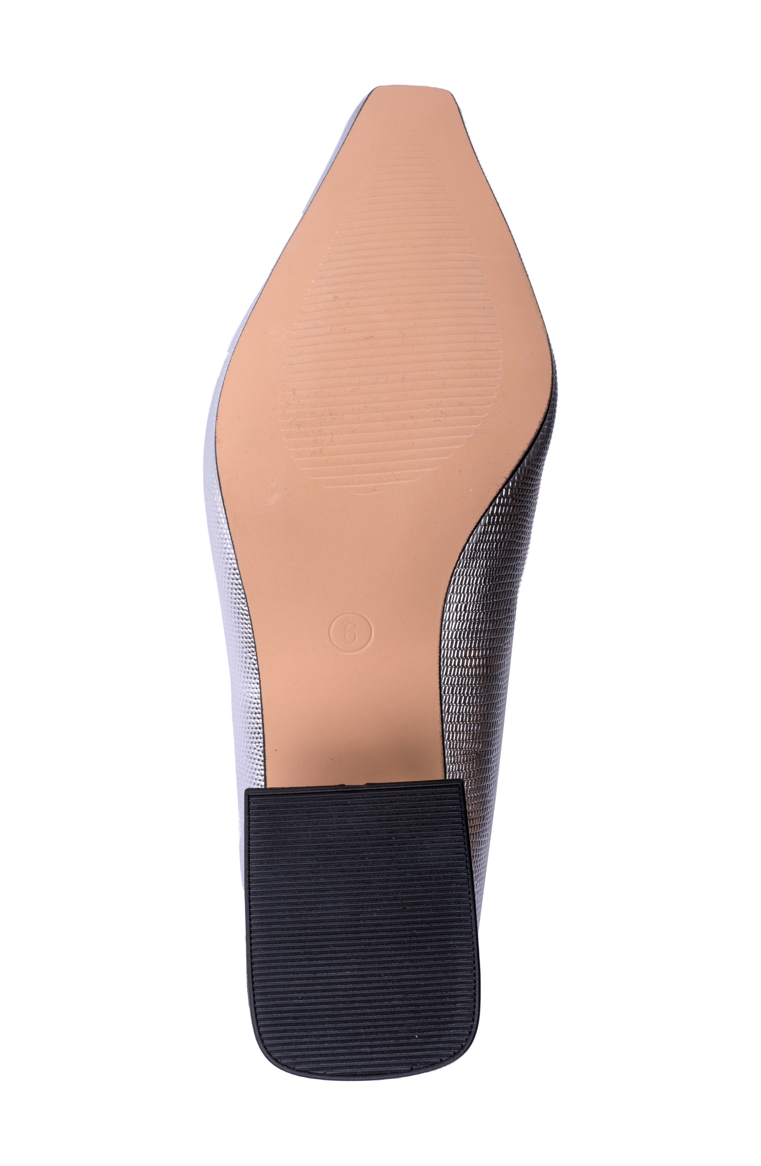 NINETY UNION Blink Block Heel Pump, Alternate, color, Silver