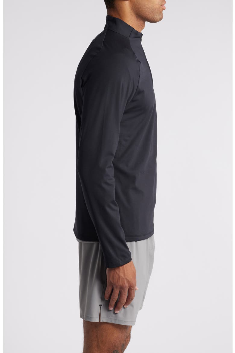 Raglan Sleeve Performance Pullover, Alternate, color, BLACK