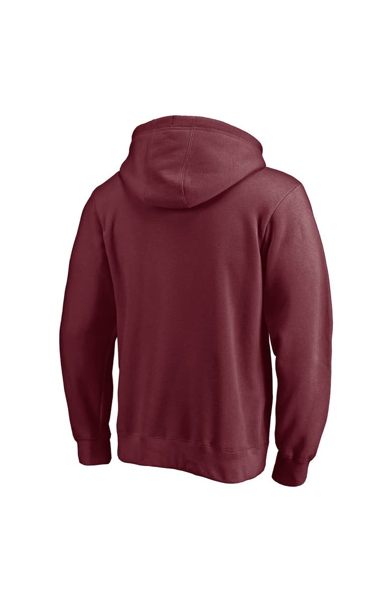 FANATICS Men's Fanatics  Maroon Texas A&M Aggies Block Party Elevate Play Fleece Pullover Hoodie, Alternate, color, Maroon
