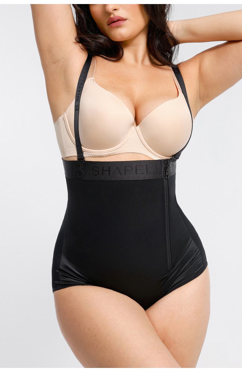 Shapellx Butt-Lifting High Waist Panty, Main, color, Jet Black
