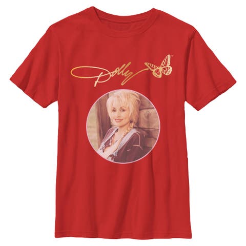 Boys' Golden Signature Portrait Short Sleeve T-shirt