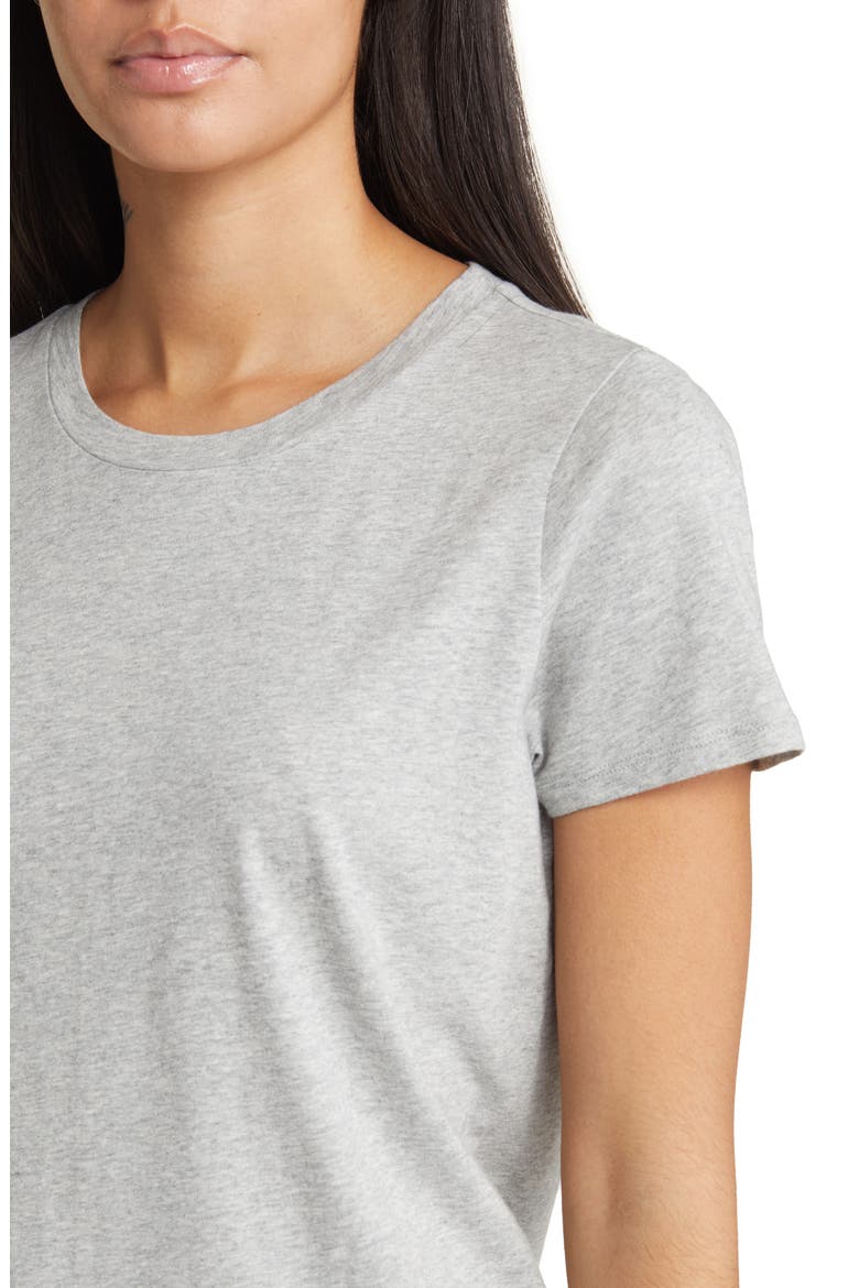 Crewneck T-Shirt, Alternate, color, GREY HEATHER