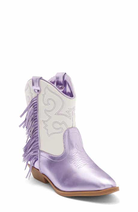 Harper Canyon Kids' Carolynne Fringe Western Boot