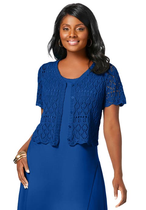 Crochet Shrug (Plus Available)