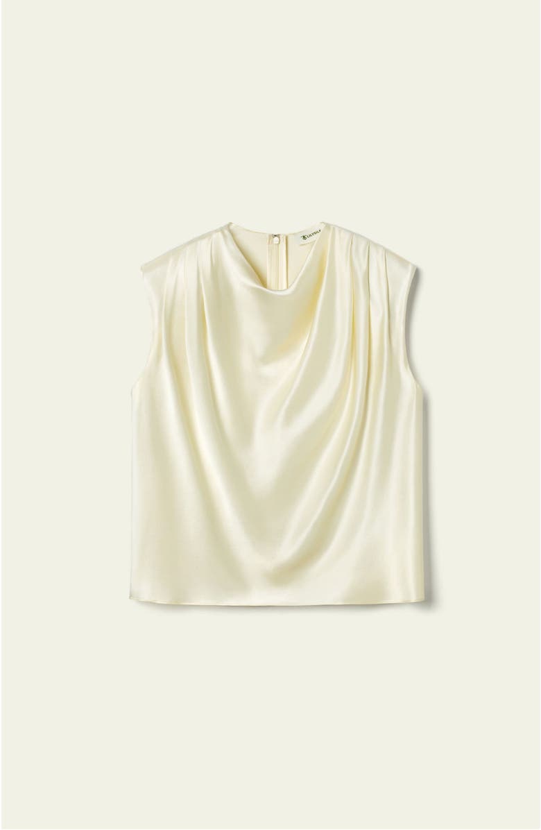 Lilysilk Silk Sleeveless Grace Top, Alternate, color, Lily White