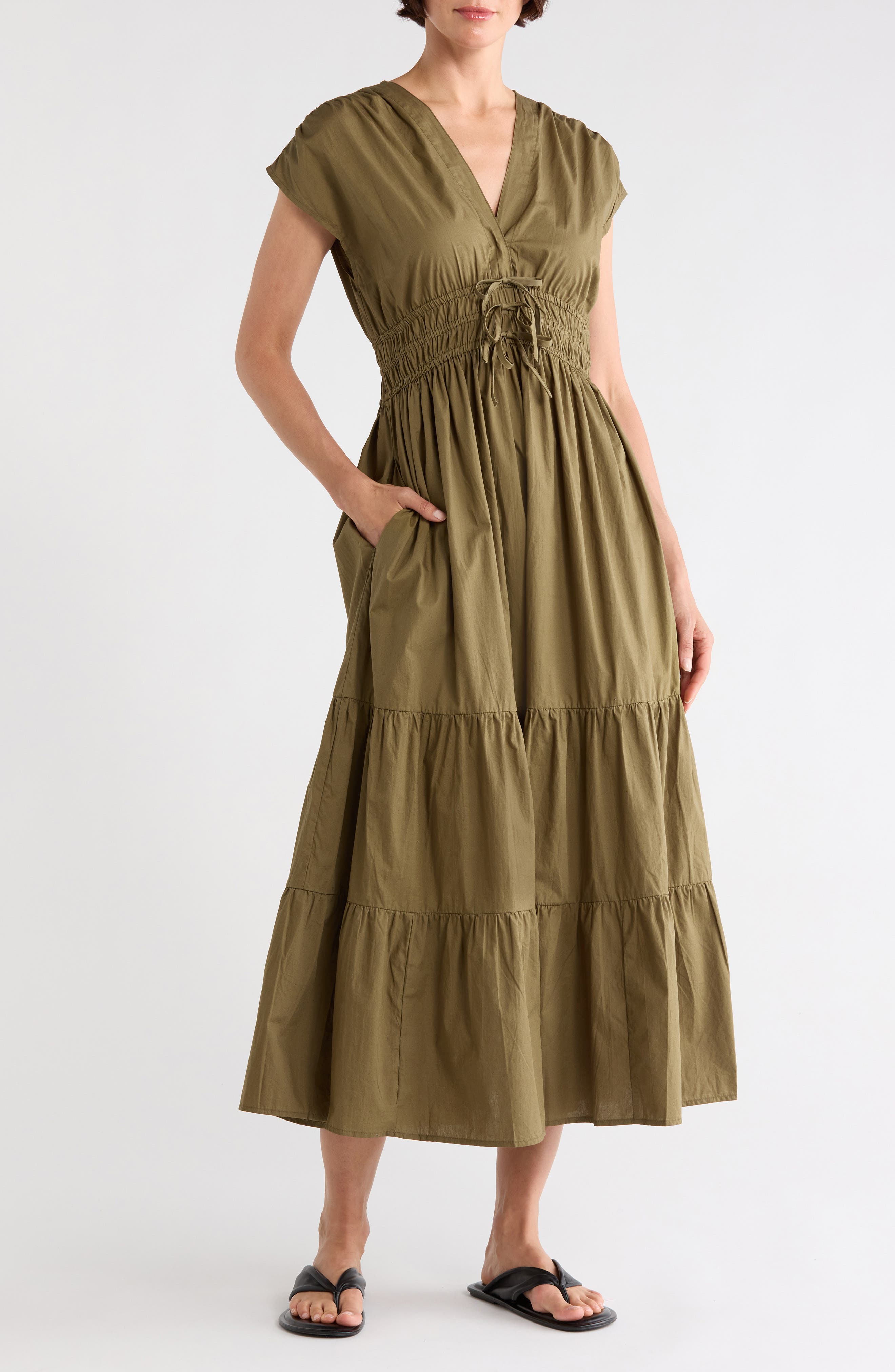 selected OLIVE GREEN
