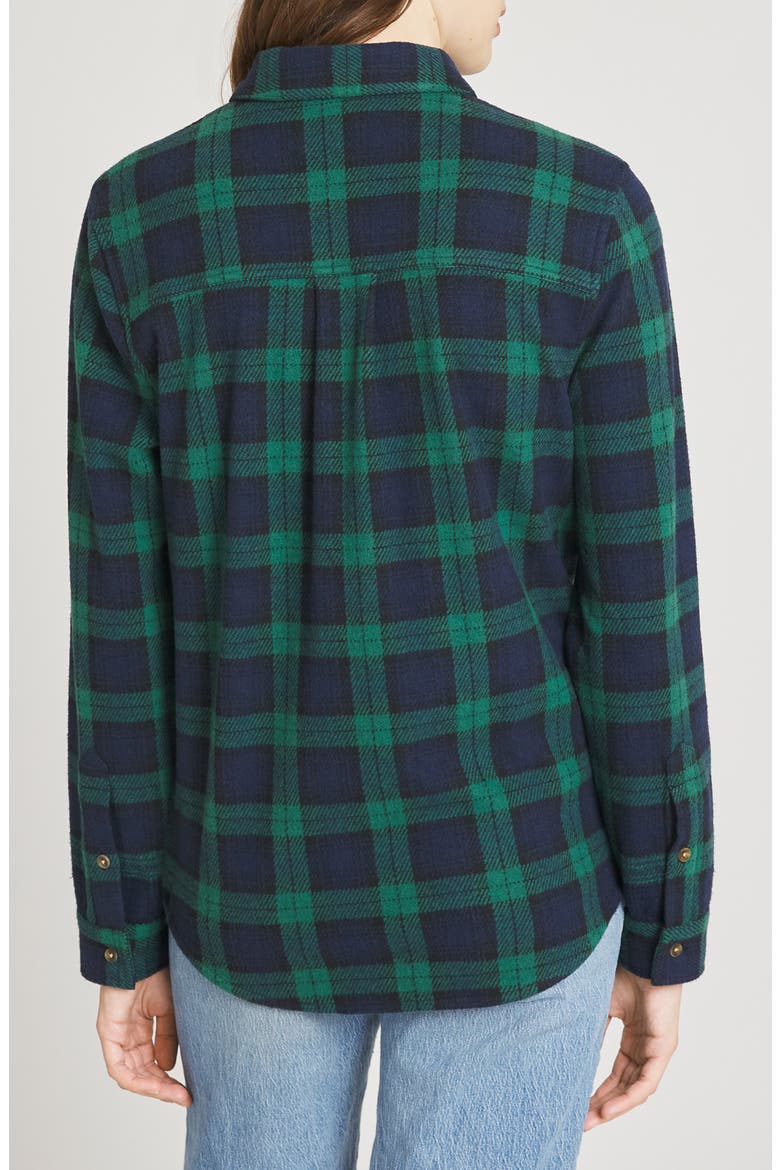 Cozy Brushed Knit Shirt, Alternate, color, SURF THE WEB