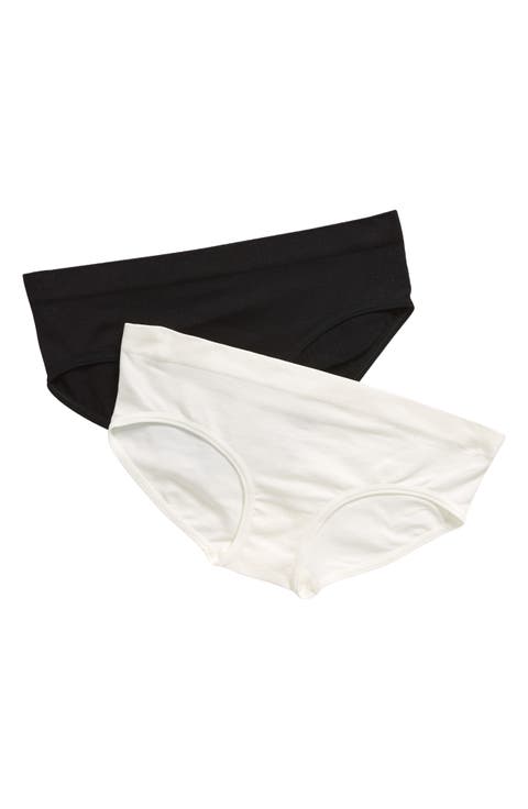 Kids' Assorted 2-Pack Seamless Hipster Briefs (Big Kid)
