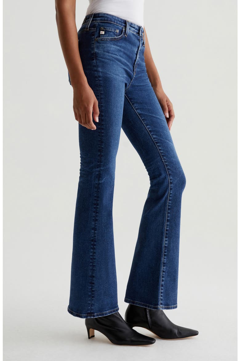 Farrah Mid Rise Bootcut Jeans, Alternate, color, 10 YEARS ZURICH
