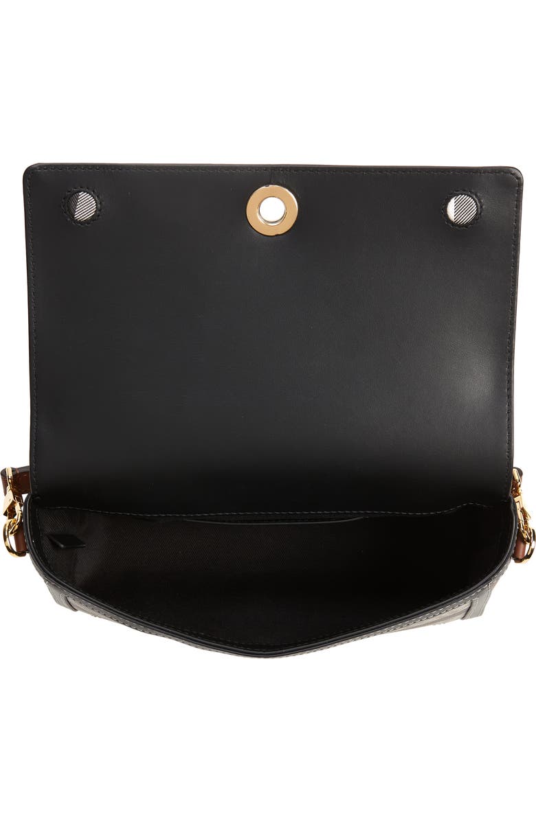 Burberry Small Note Check Crossbody Bag, Alternate, color,