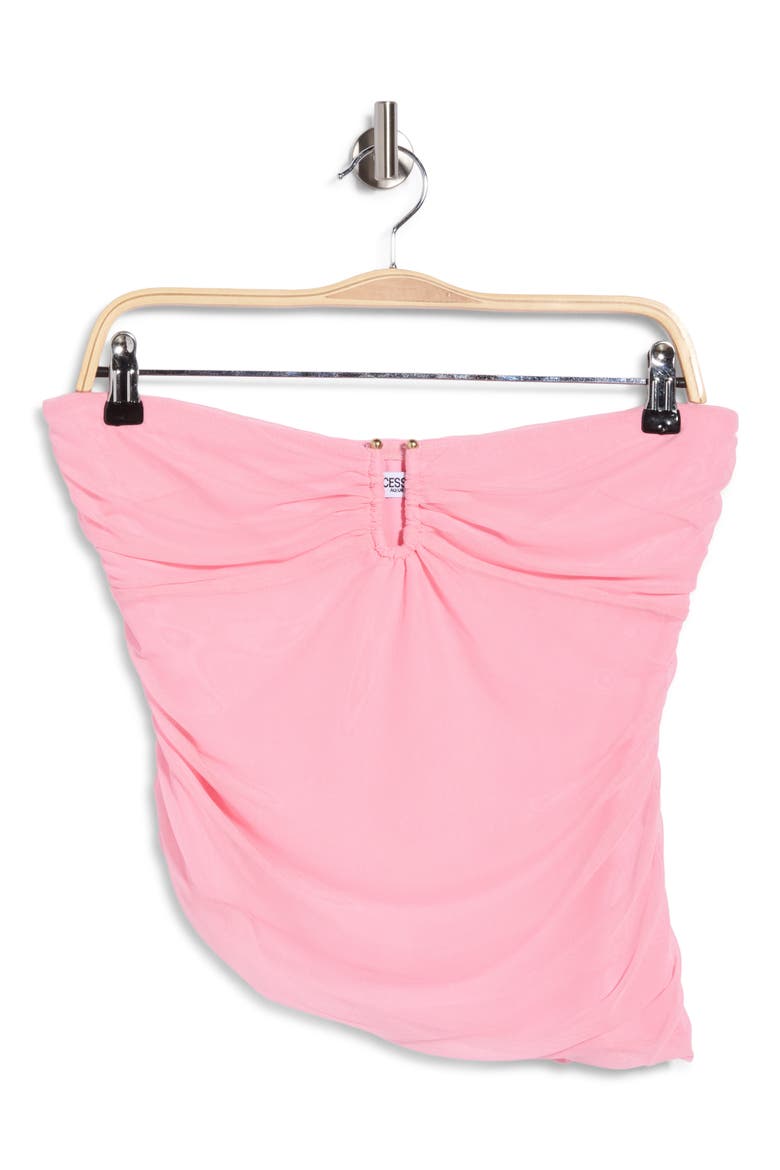 Reminisce Strapless Mesh Top, Main, color, PINK