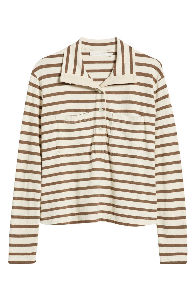 Wyeth Caroline Stripe Long Sleeve Top, Alternate, color, 