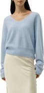 Lilysilk Brushed V-Neck Cashmere Sweater