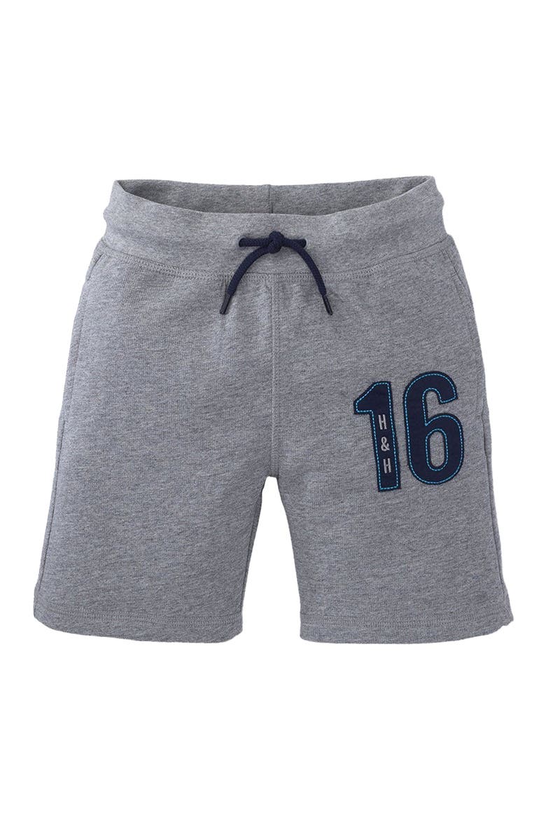 Baby Boys' Knit Athletic Short, Infant, Main, color, Gray Heather