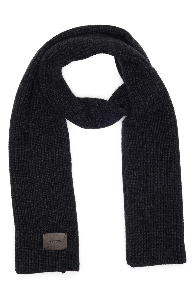 Vince Marled Wool & Cashmere Scarf, Main, color, 