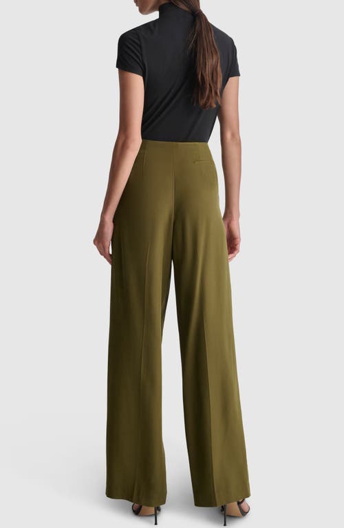 DKNY DKNY TIE FRONT TWILL PANTS 