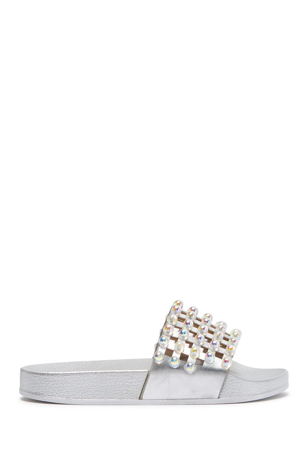 Lelli Kelly Vittoria Faux Pearl Embellished Slide Sandal, Alternate, color, 