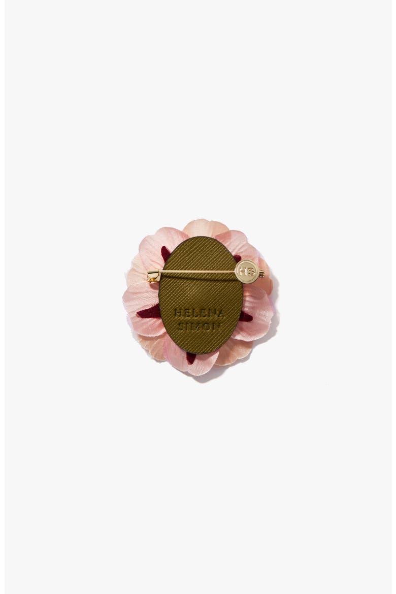 The Cherry Blossom Floral Brooch, Alternate, color, Pink