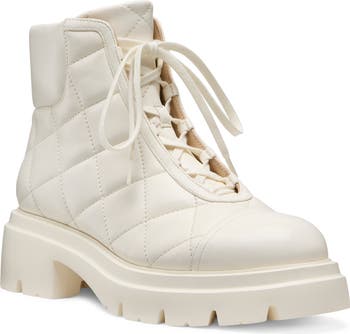 Stuart Weitzman Hudson Quilted Lug Sole Bootie (Women) | Nordstrom