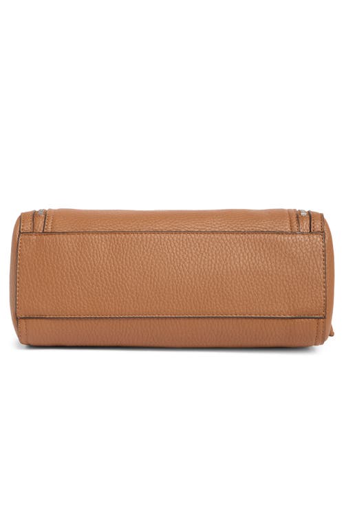 Calvin Klein Garnet Satchel Bag In Caramel