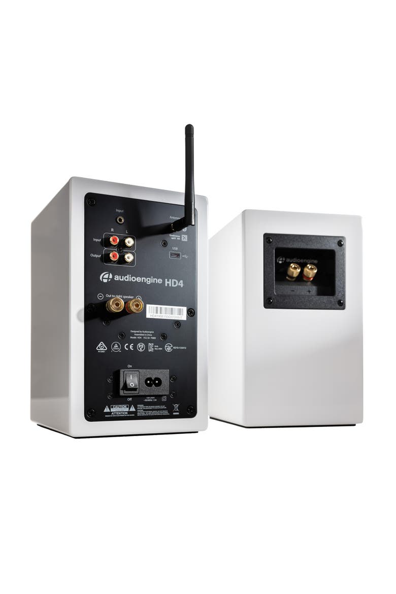 HD4 Next Gen Home Music System w/ Bluetooth aptX Adaptive, Alternate, color, White