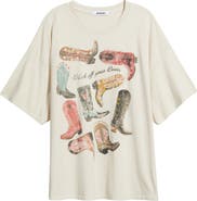 Daydreamer Kick Off Your Boots Graphic T-Shirt