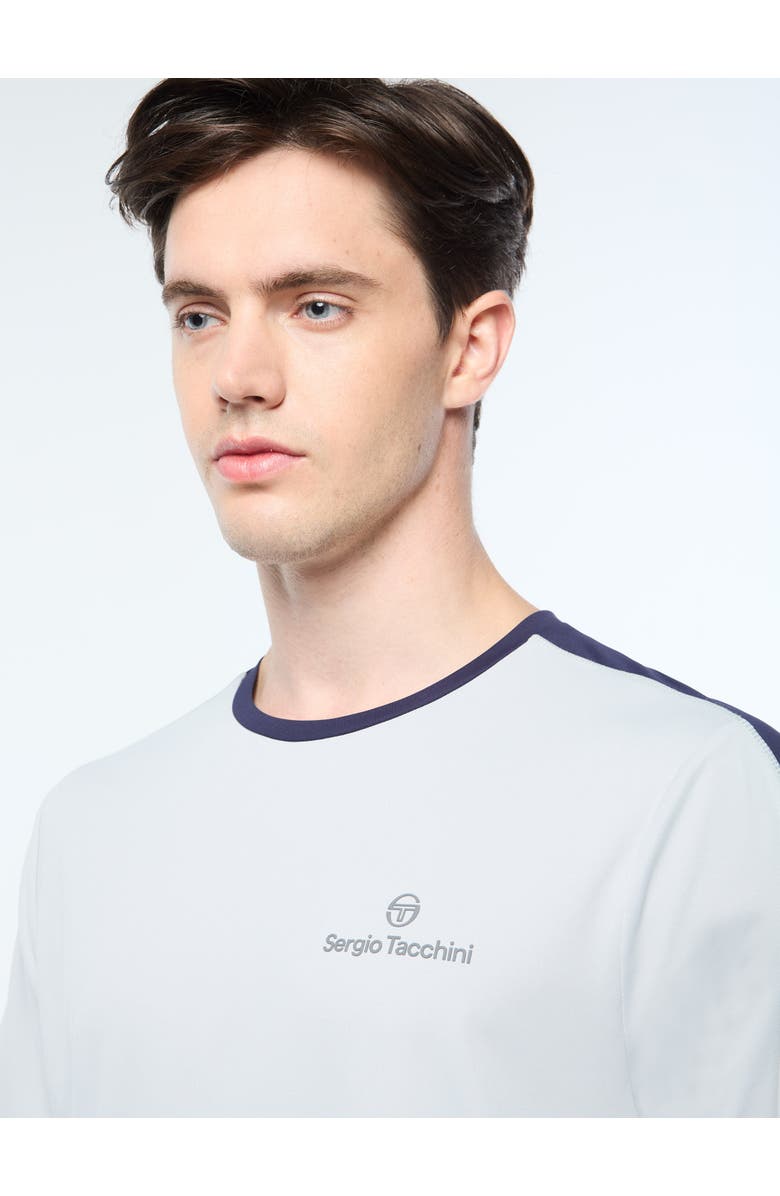 Sergio Tacchini Tore T-shirt, Alternate, color, Quiet Grey