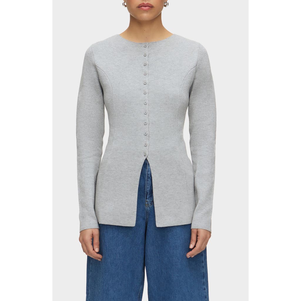 Aligne Daphne Knit Sweater Grey In Gray