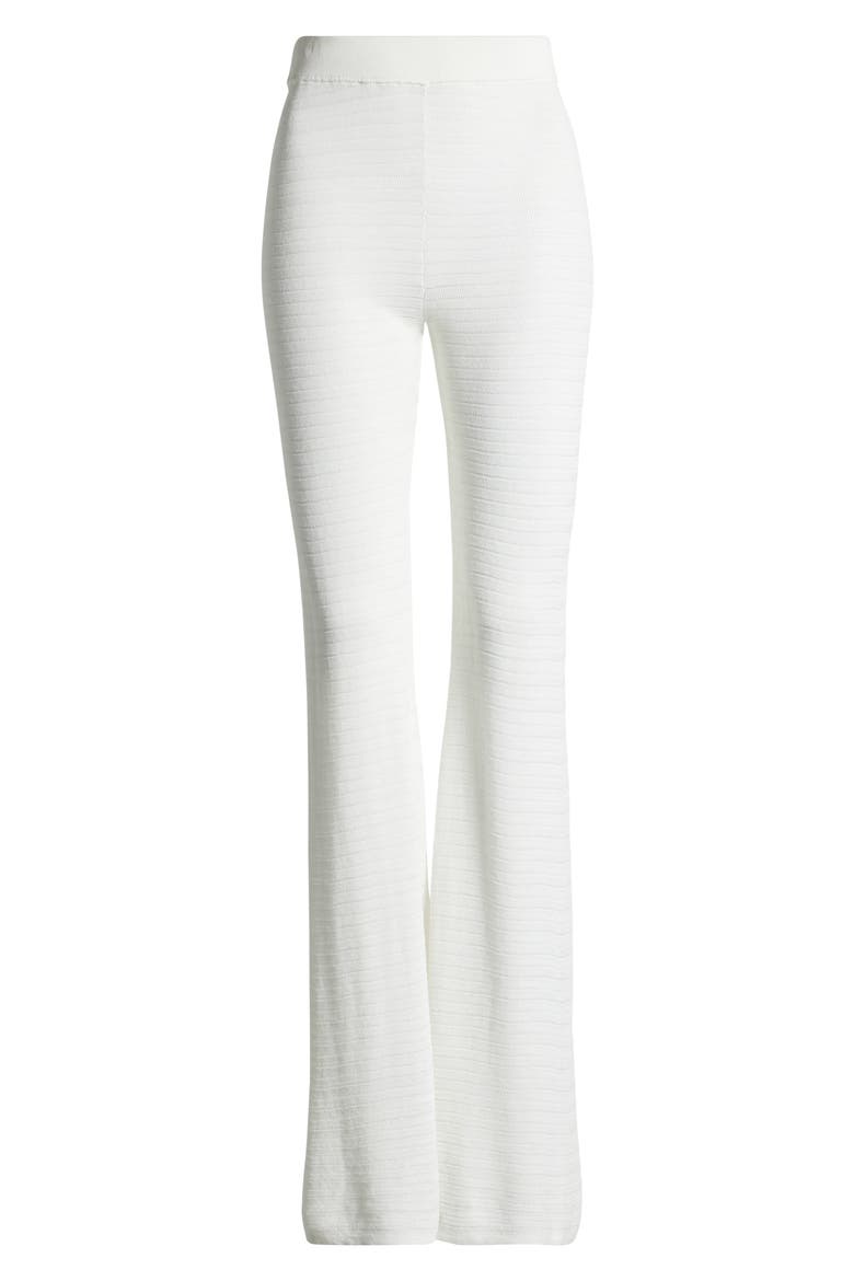 The Faye Open Stitch Cover-Up Pants, Alternate, color, BRULEE