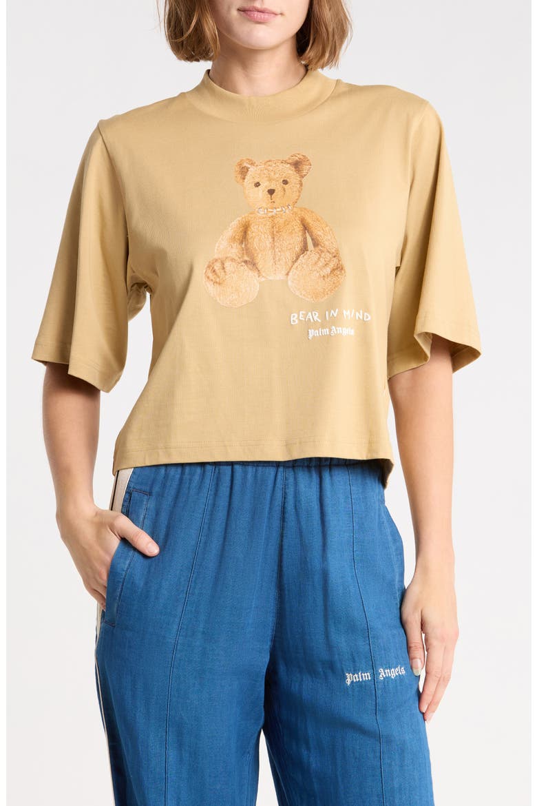 Bear In Mind T-Shirt, Main, color, CAMEL