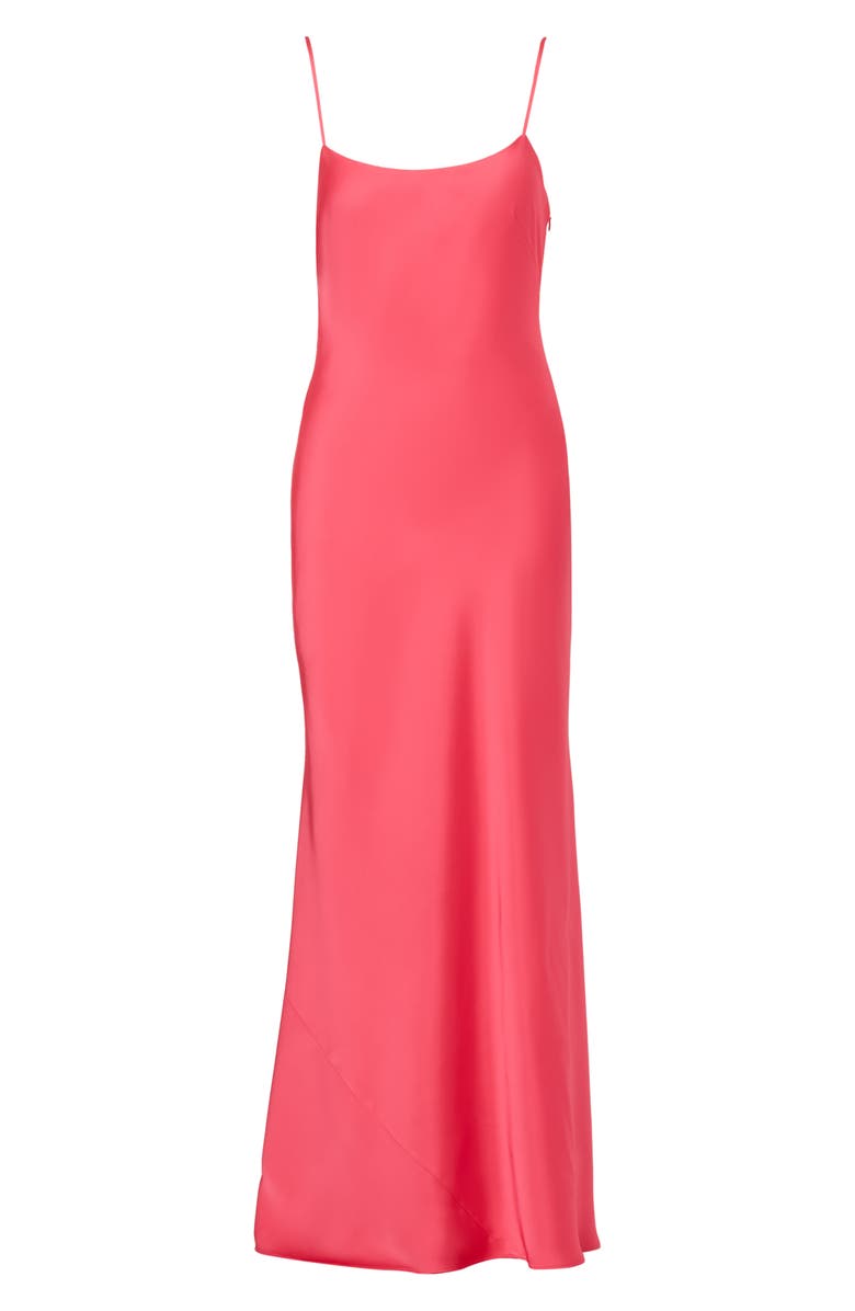 Adrianna Papell Cowl Back Slipdress Gown, Alternate, color, 