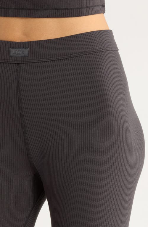 Ugg(r) Paloma Ii Rib High Waist Lounge Leggings In Black