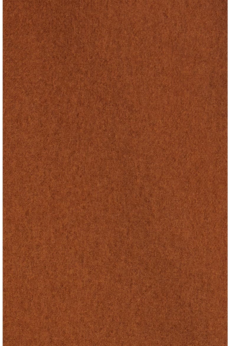 Melton Wool Jacket, Alternate, color, BROWN