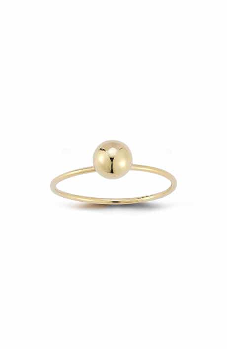 Ember Fine Jewelry 14K Gold Ball Ring