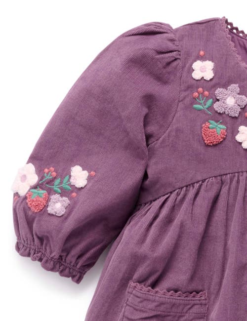 Purebaby Blooms Dress In Blue