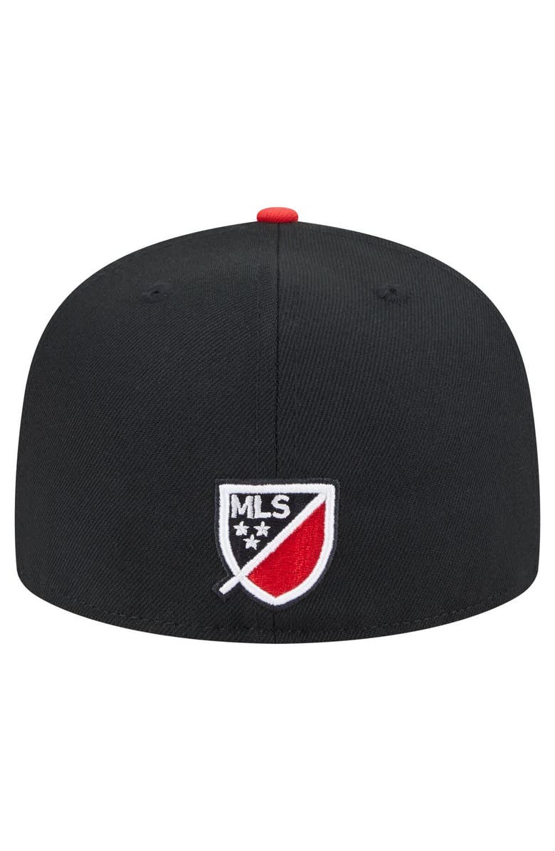 New Era Men's New Era  Black D.C. United 2025 Kickoff 59FIFTY Fitted Hat, Alternate, color, 