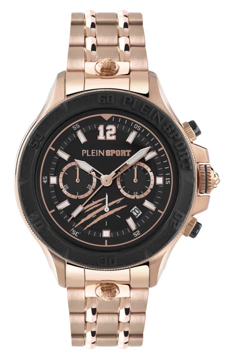 Warrior Tech Quartz Bracelet Watch, 47.5mm