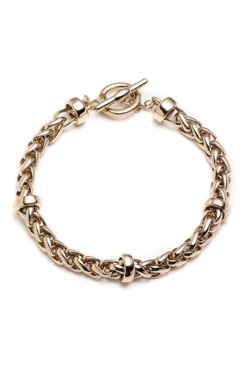 Chain Bracelet, Main, color, GOLD