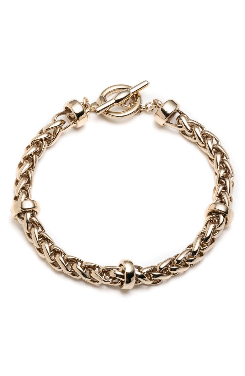 Lauren Ralph Lauren Chain Bracelet, Main, color, Gold