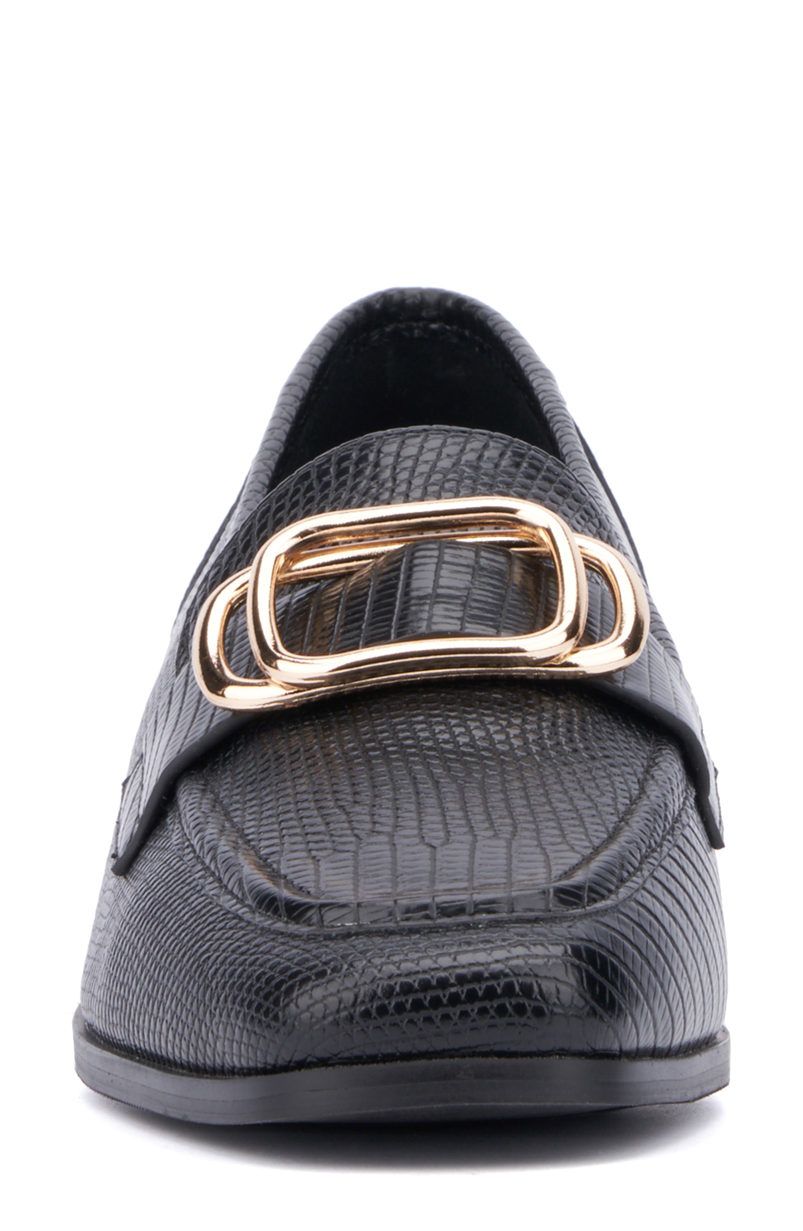 NEW YORK AND COMPANY Ramira Buckle Loafer, Alternate, color, 